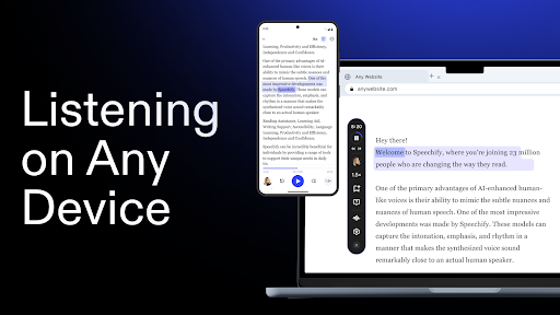 Speechify – Text to Speech screenshot