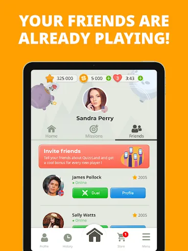 QuizzLand. Quiz & Trivia game screenshot