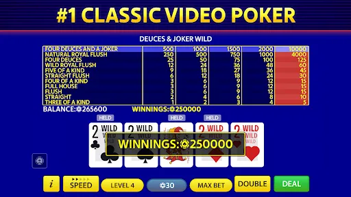 Video Poker by Pokerist screenshot