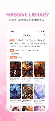 Infinite Comics screenshot