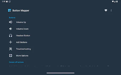 Button Mapper: Remap your keys screenshot