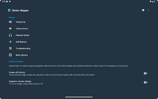 Button Mapper: Remap your keys screenshot