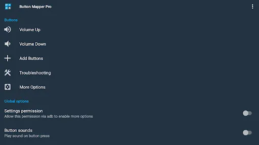 Button Mapper: Remap your keys screenshot