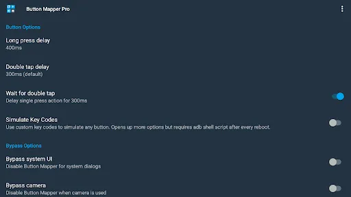 Button Mapper: Remap your keys screenshot