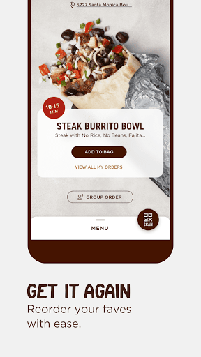 Chipotle screenshot