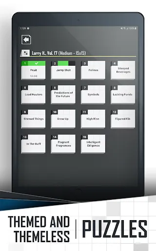 Crossword Puzzle Redstone screenshot