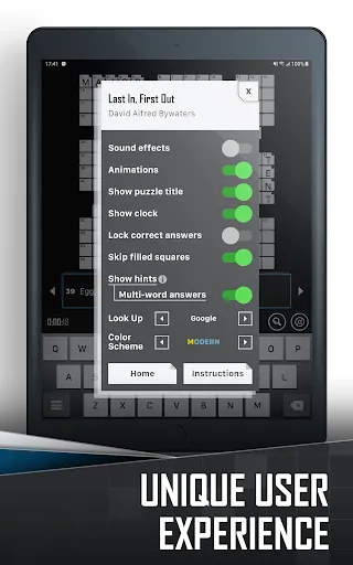 Crossword Puzzle Redstone screenshot