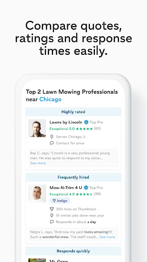 Thumbtack: Hire Service Pros screenshot