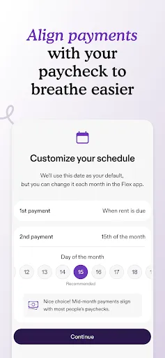Flex - Rent On Your Schedule screenshot