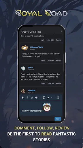 Royal Road - Read Stories screenshot