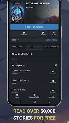 Royal Road - Read Stories screenshot