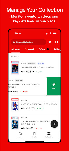 PSA | Pokémon and Sports Cards screenshot