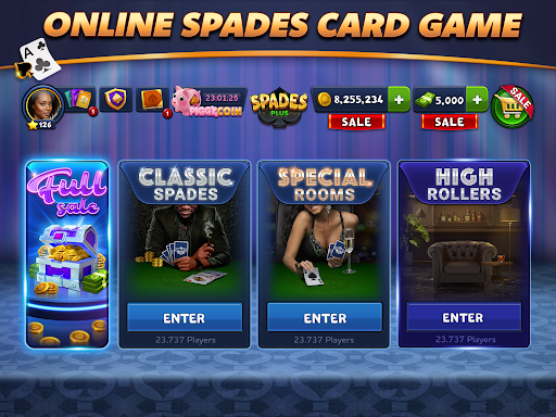 Spades Plus - Card Game screenshot