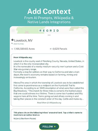 Regrid Property App screenshot