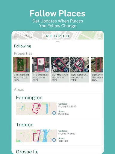 Regrid Property App screenshot