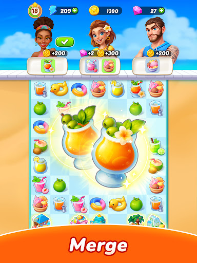 Tasty Travels: Merge Game screenshot