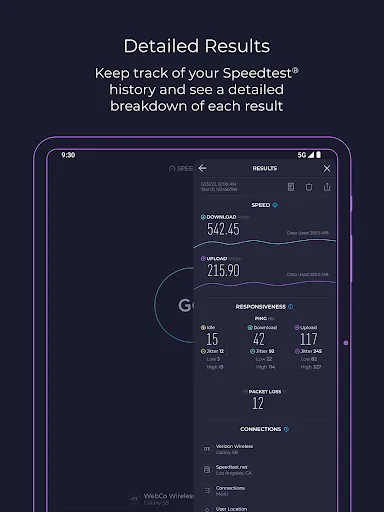 Speedtest by Ookla screenshot