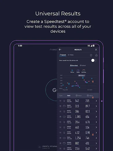 Speedtest by Ookla screenshot