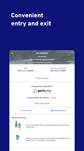 ParkWhiz -- Parking App screenshot