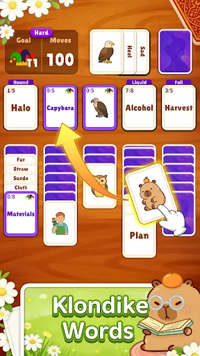 Words Klondike : Associations screenshot
