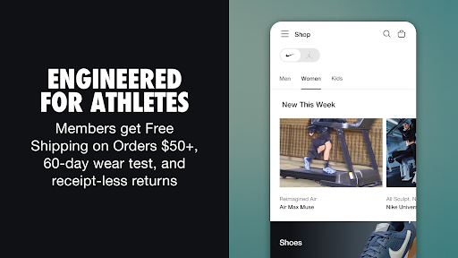 Nike: Shoes, Apparel & Stories screenshot