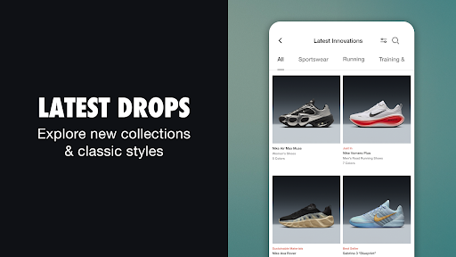 Nike: Shoes, Apparel & Stories screenshot