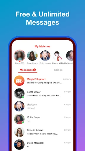 Mingle2: Dating, Chat & Meet screenshot