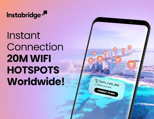 Instabridge: WiFi Hotspot Map screenshot