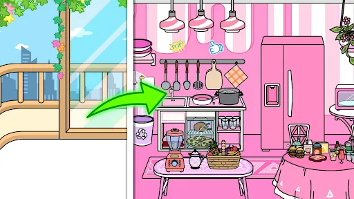 Tizi Town - Pink Home Decor screenshot