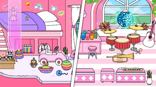Tizi Town - Pink Home Decor screenshot