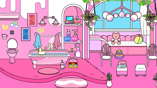Tizi Town - Pink Home Decor screenshot