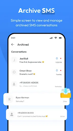 Messages - Text Messaging, SMS screenshot