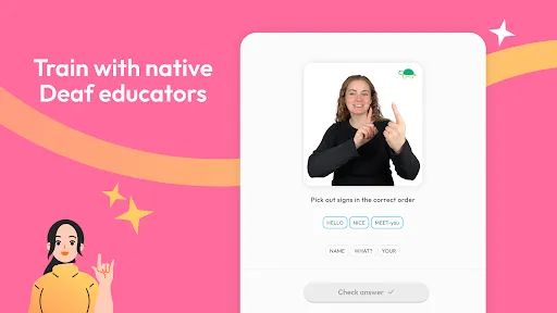 ASL Bloom - Sign Language screenshot