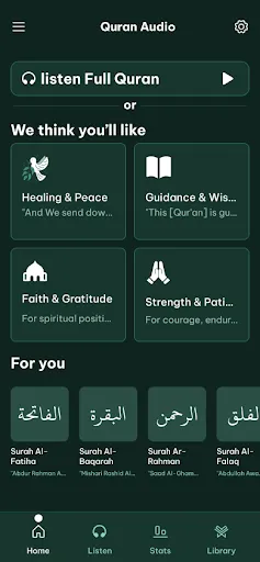 Quran Player Audio Offline screenshot