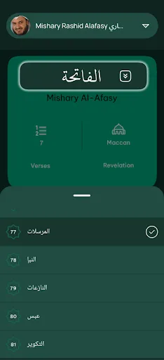 Quran Player Audio Offline screenshot