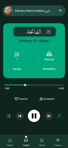 Quran Player Audio Offline screenshot