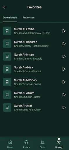Quran Player Audio Offline screenshot