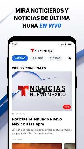 Telemundo Nuevo Mexico screenshot