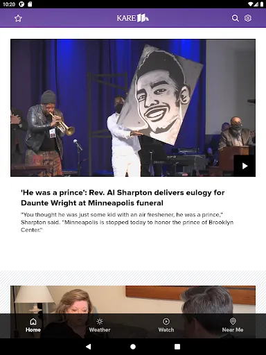 KARE 11 News screenshot
