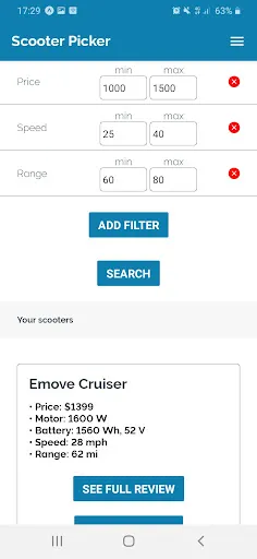 Electric Scooter Universal App screenshot