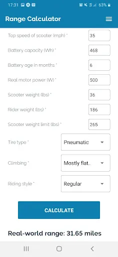 Electric Scooter Universal App screenshot
