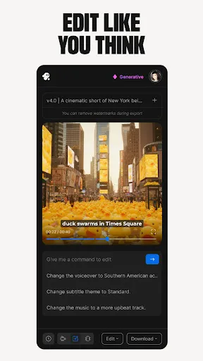 invideo AI: AI Video Generator screenshot