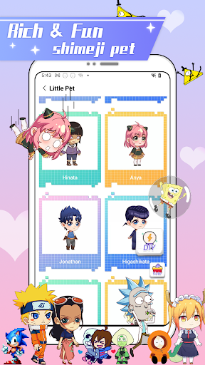 Anime Shimeji Screen Pets screenshot