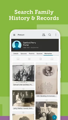 FamilySearch Tree screenshot