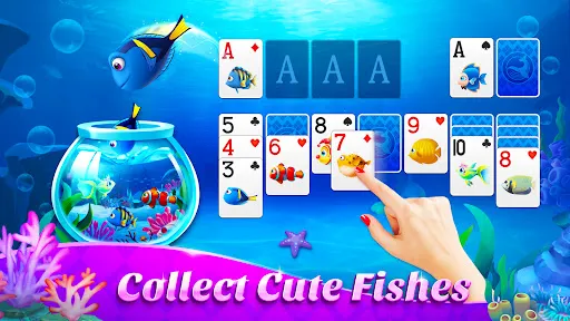 Solitaire Fish screenshot