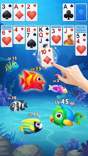 Solitaire Fish screenshot