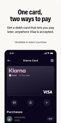 Klarna: Smarter everyday money screenshot