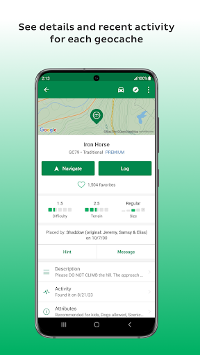 Geocaching® screenshot