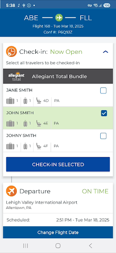 Allegiant screenshot