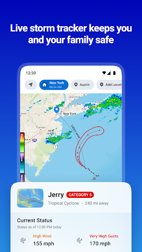 1Weather Forecasts & Radar screenshot
